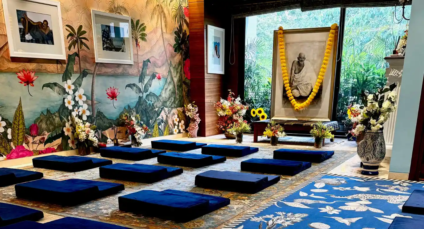 Meditation at NKB Meditation Center